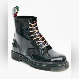 COPY - RARE NWT, 1460 RAINBOW PATENT BOOTS, Dr Martens, US 9